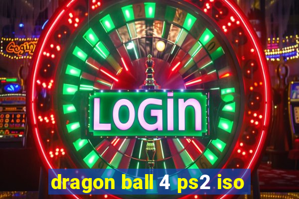 dragon ball 4 ps2 iso