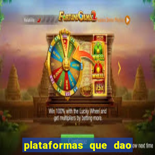 plataformas que dao dinheiro para jogar