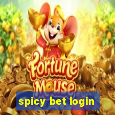 spicy bet login