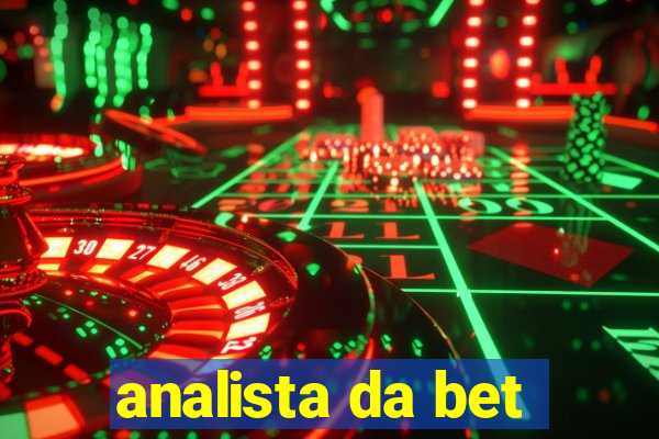 analista da bet