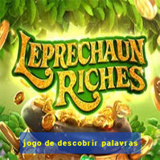 jogo de descobrir palavras