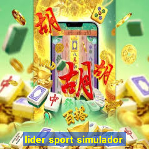 lider sport simulador