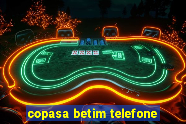 copasa betim telefone