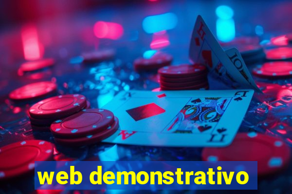 web demonstrativo