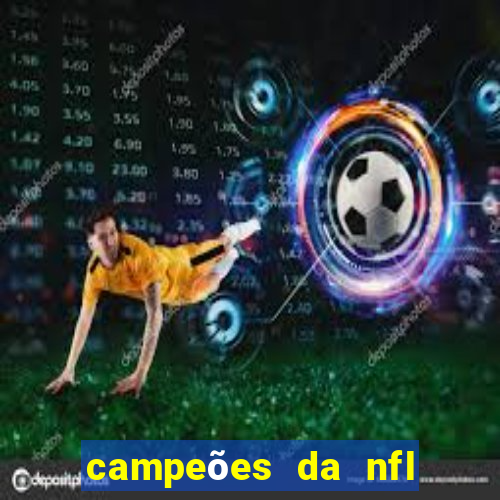 campeões da nfl desde 1920