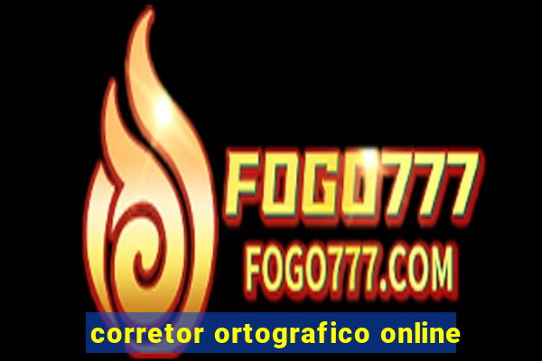 corretor ortografico online