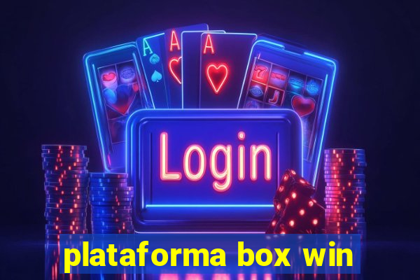 plataforma box win