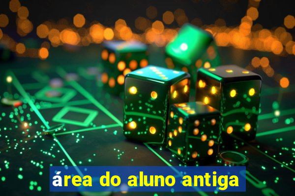 área do aluno antiga