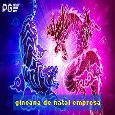 gincana de natal empresa