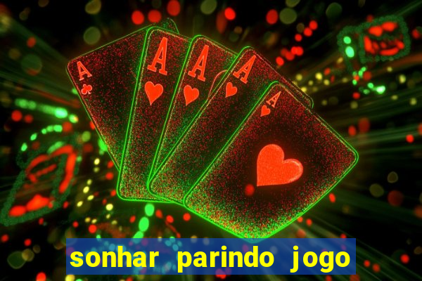 sonhar parindo jogo do bicho