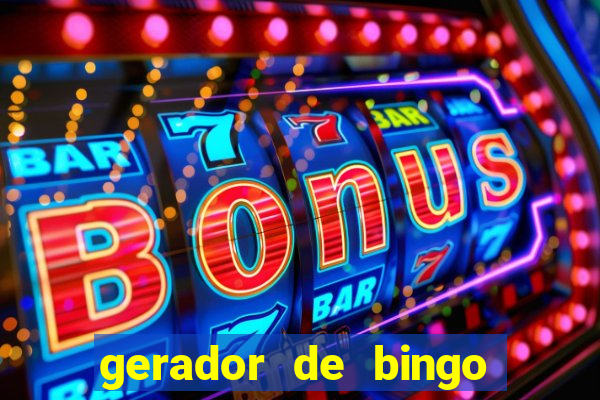 gerador de bingo cha de bebe