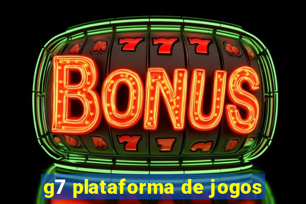 g7 plataforma de jogos