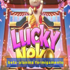 beta-alanina formigamento