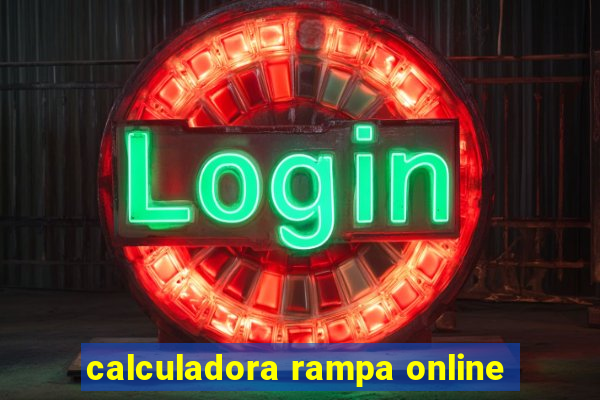 calculadora rampa online