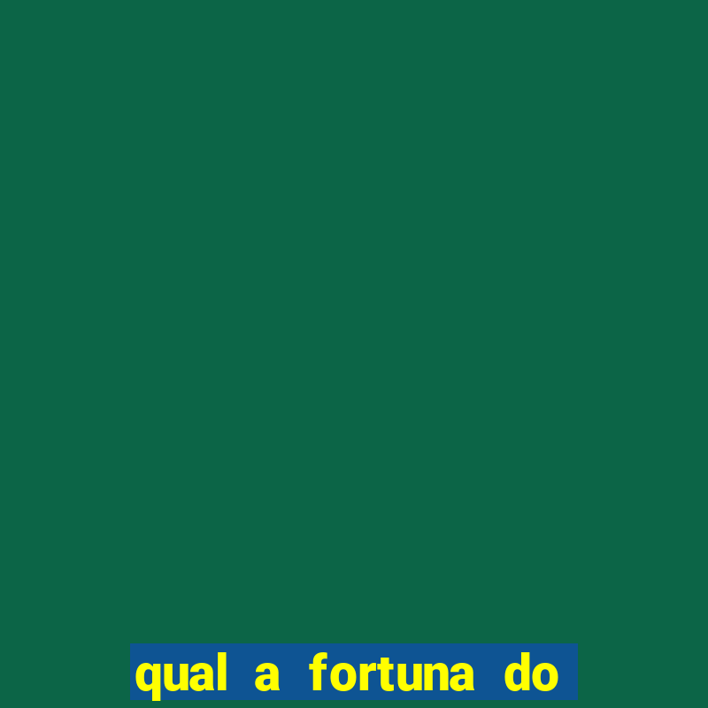 qual a fortuna do cantor latino